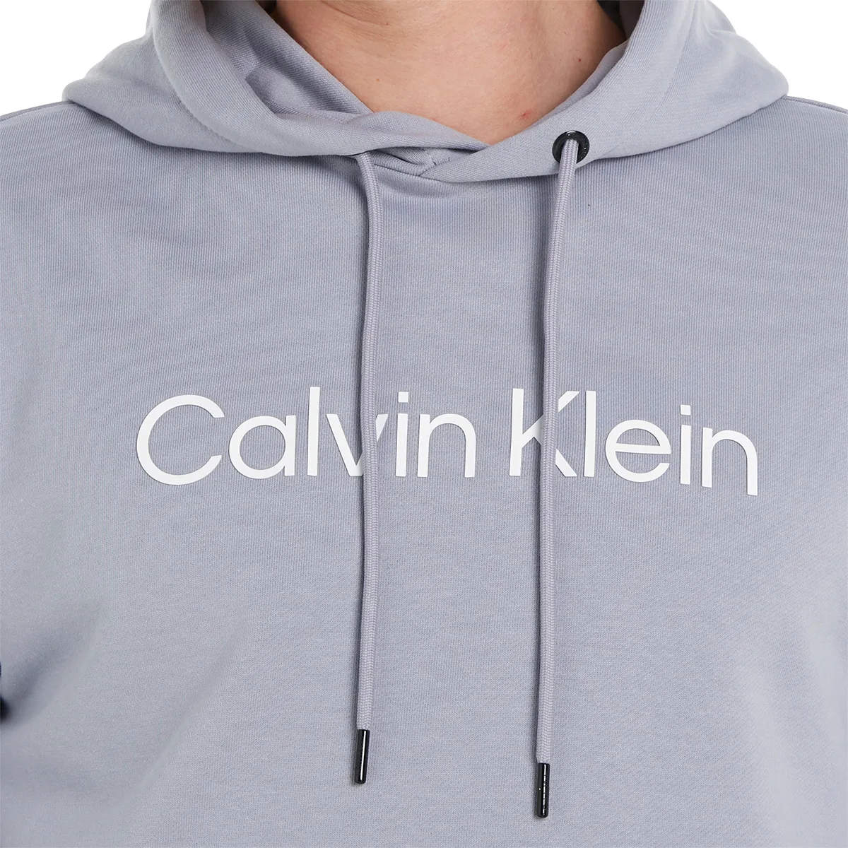 Calvin Klein Hero Logo Hoodie Dapple Grey
