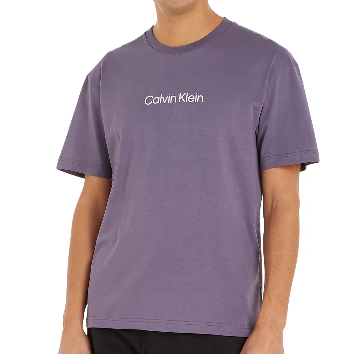 Calvin Klein Hero Logo Tee Dapple Grey