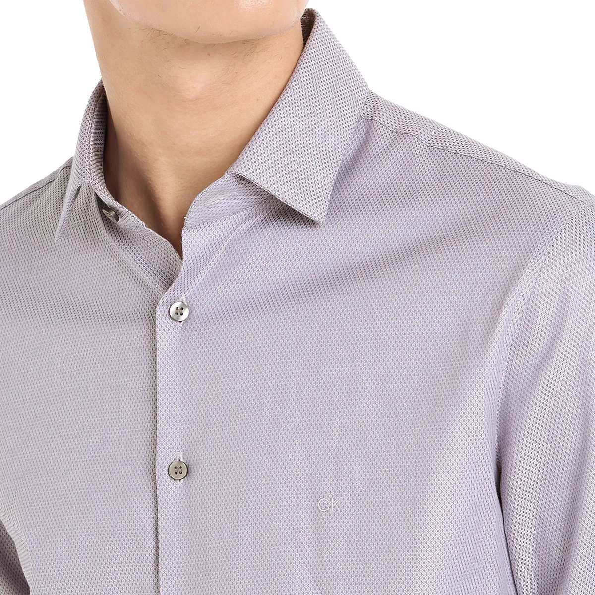 Calvin Klein Easy Care Shirt Cadet