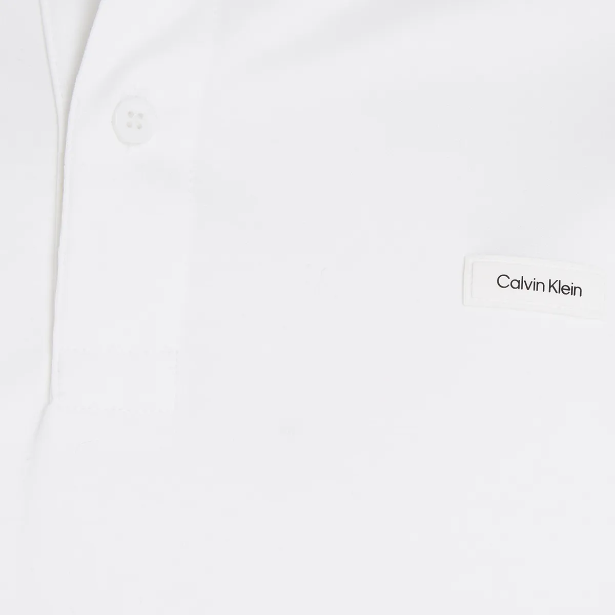 Calvin Klein Slim Cotton Polo In Bright
