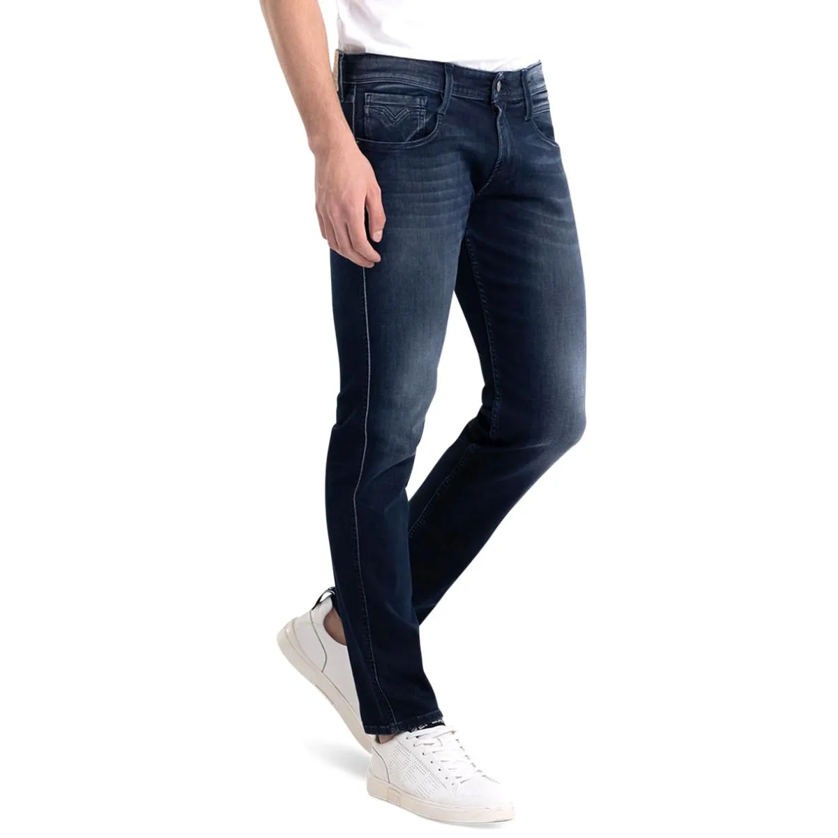 Replay Anbass Slim Jeans Dark Indigo