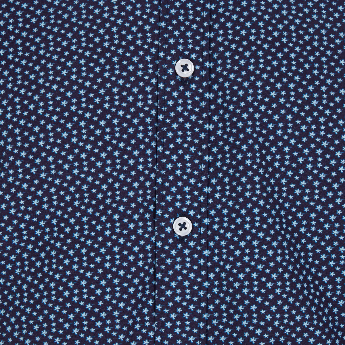 Salt & Lime Gin Mule Poplin Shirt in Navy