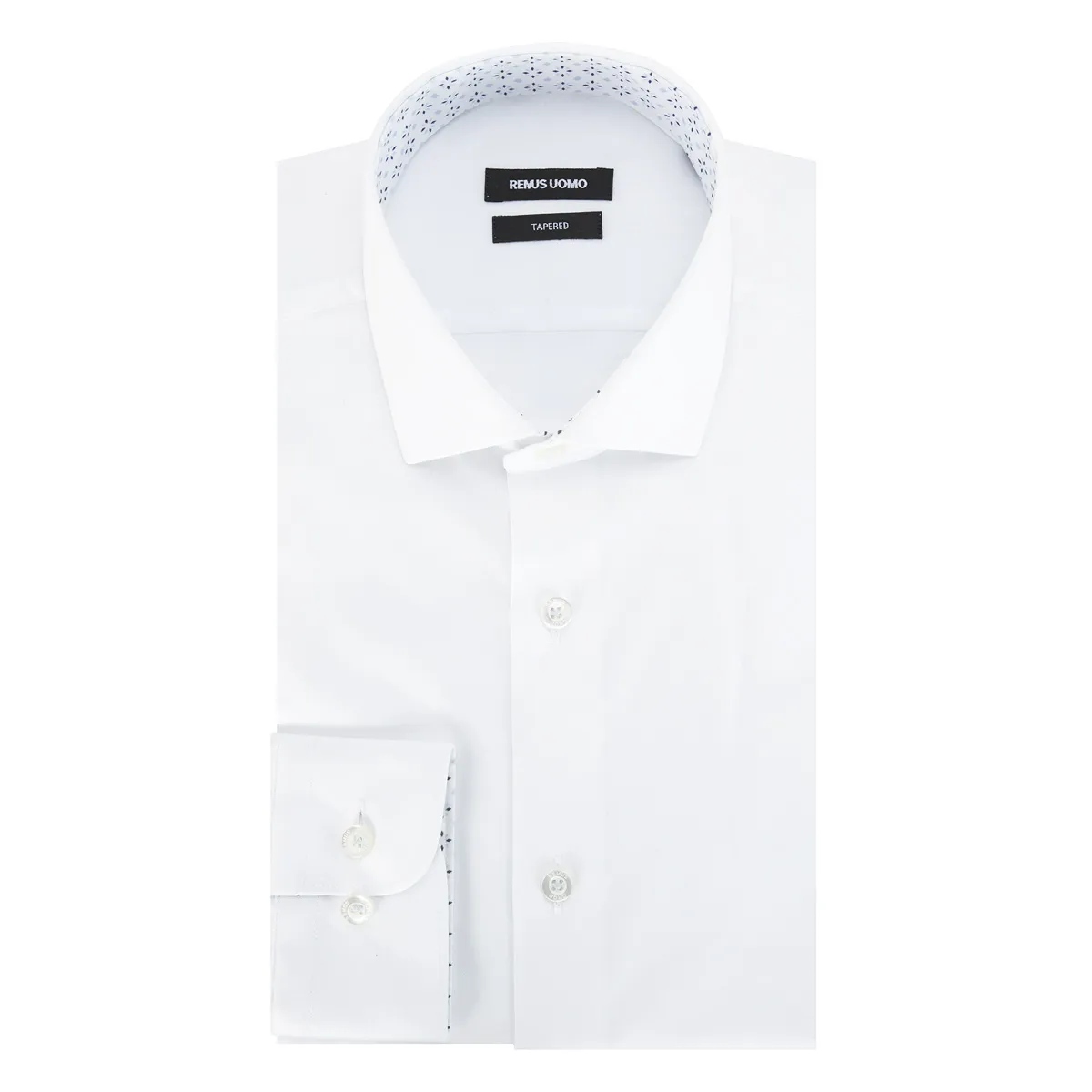 Remus Uomo Tapered Frank Shirt White