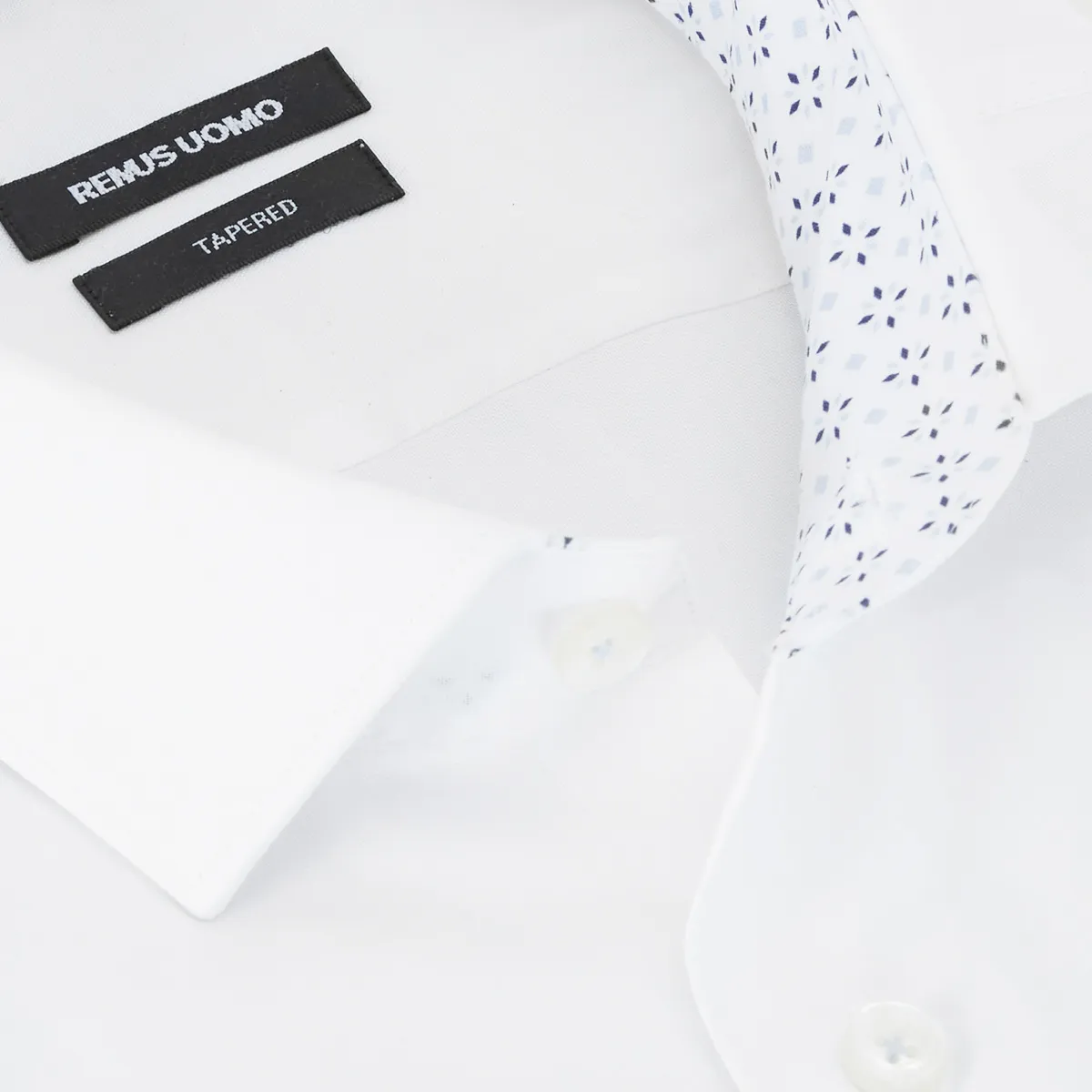 Remus Uomo Tapered Frank Shirt White