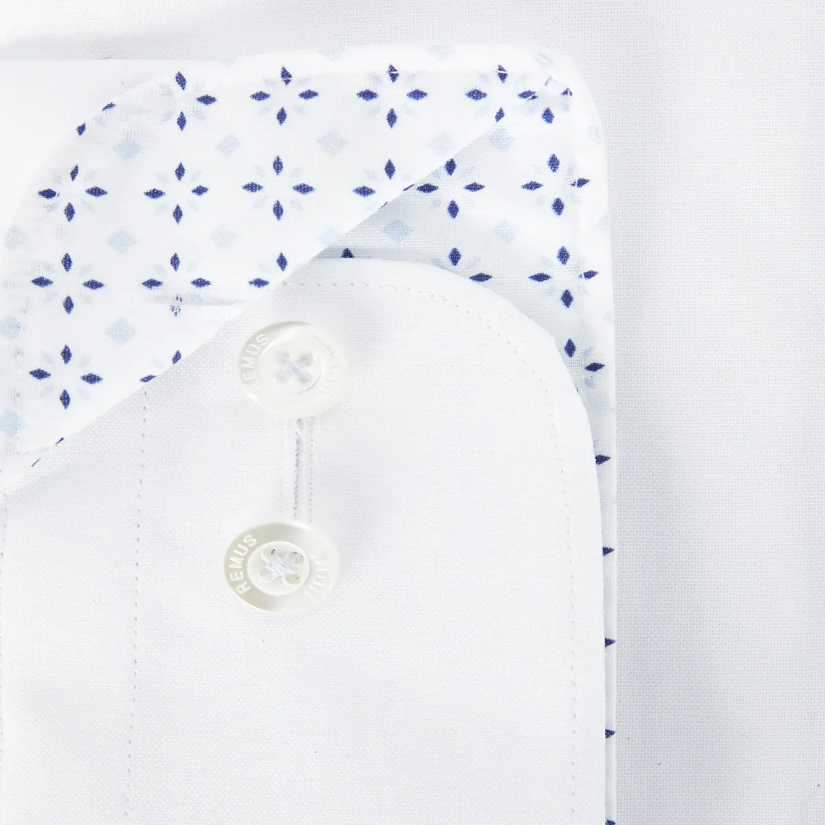 Remus Uomo Tapered Frank Shirt White