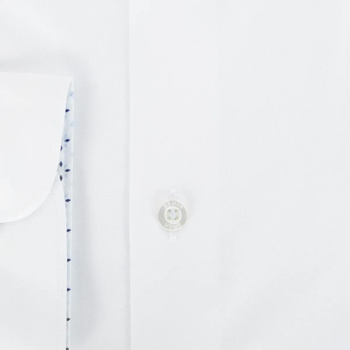 Remus Uomo Tapered Frank Shirt White