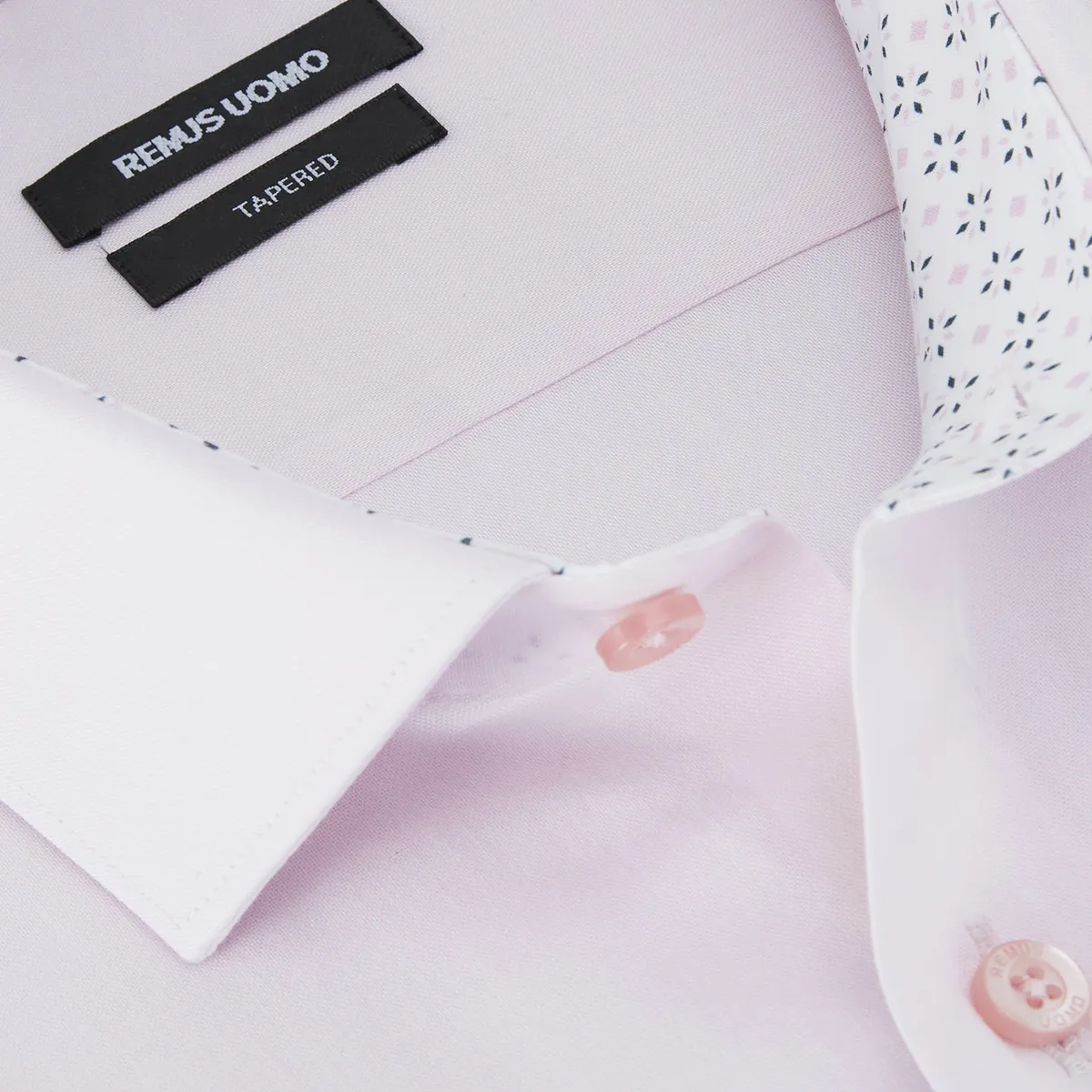 Remus Uomo Tapered Frank Shirt Pink