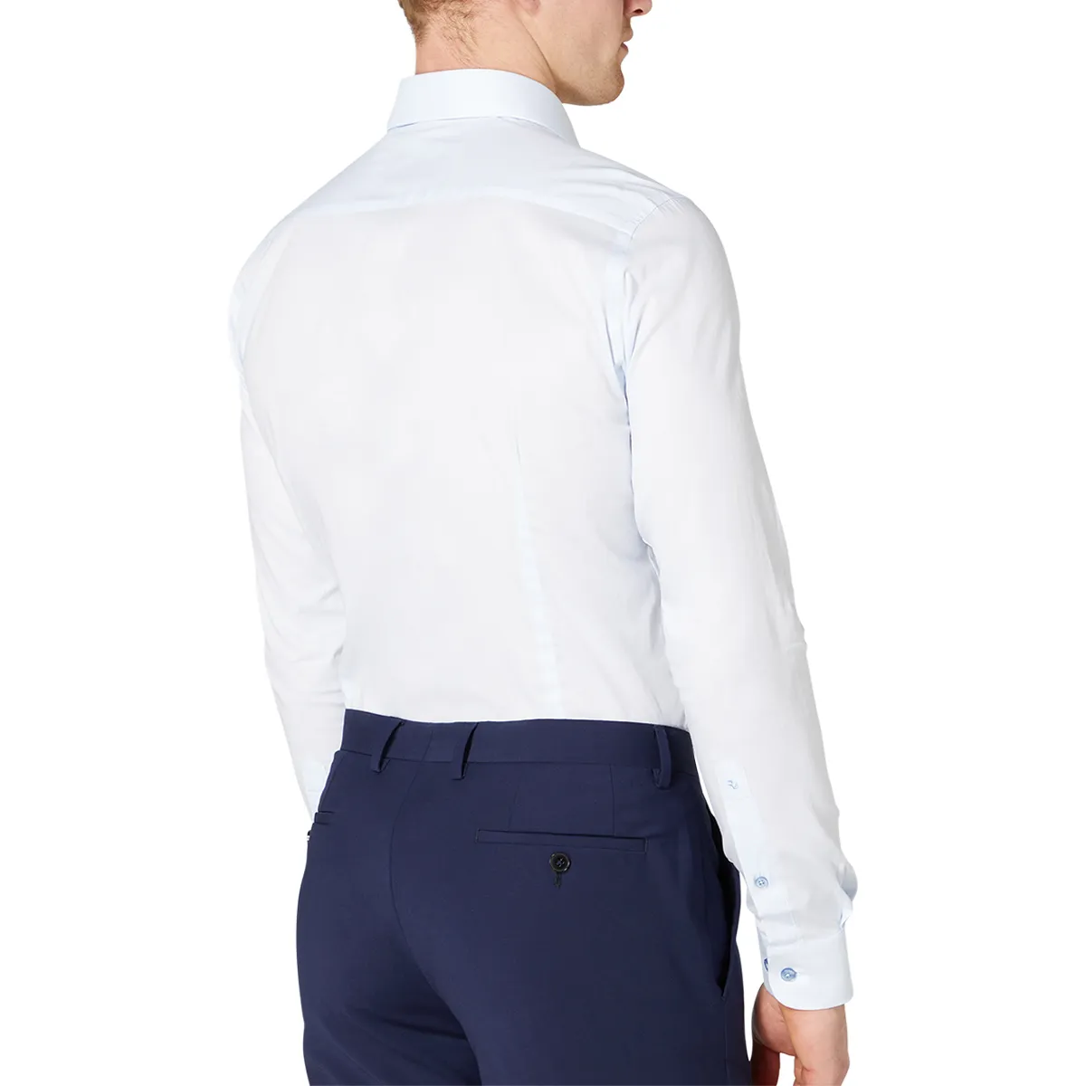 Remus Uomo Slim Kirk Shirt Blue