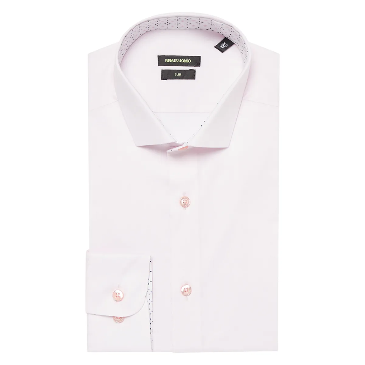 Remus Uomo Slim Kirk Shirt Pink