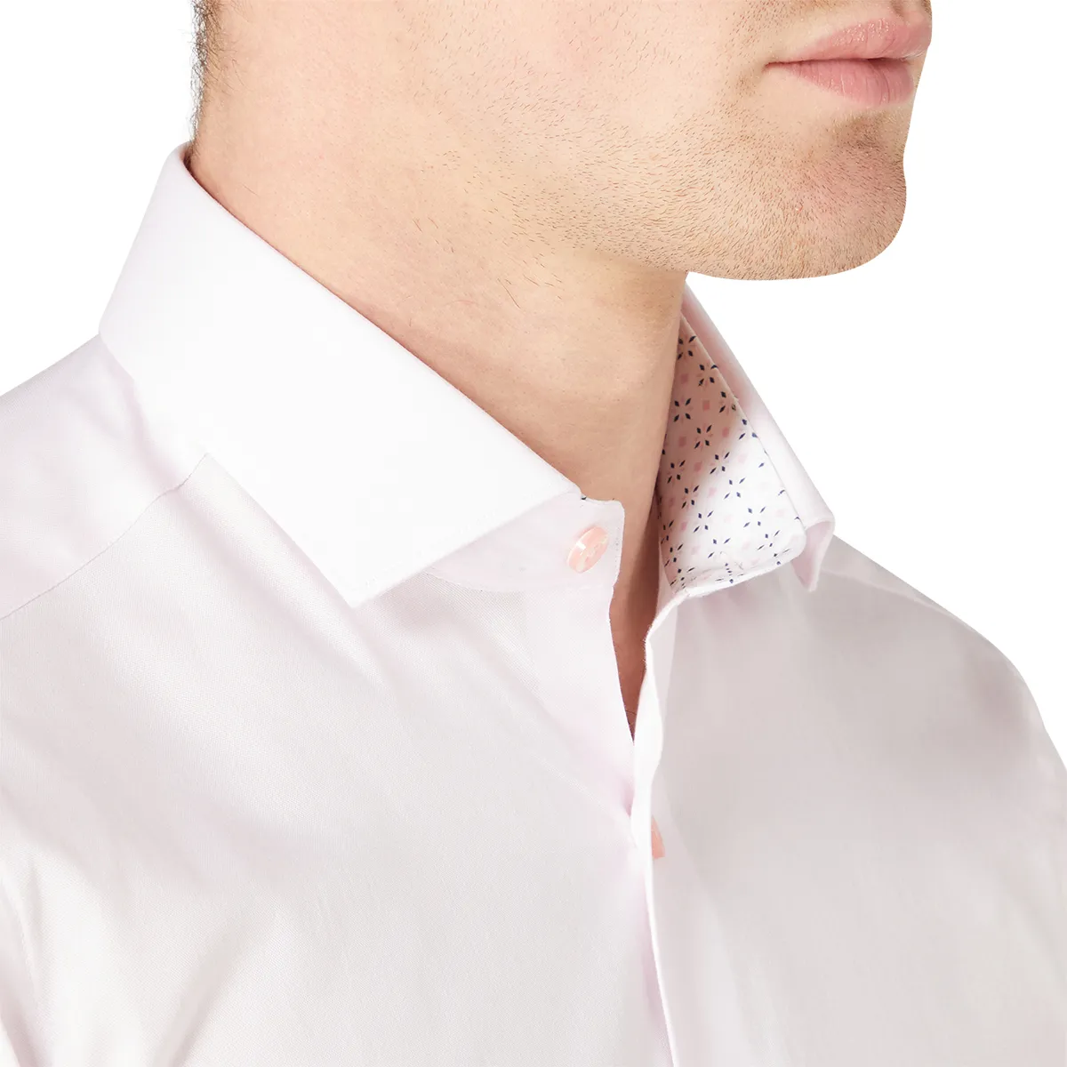 Remus Uomo Slim Kirk Shirt Pink