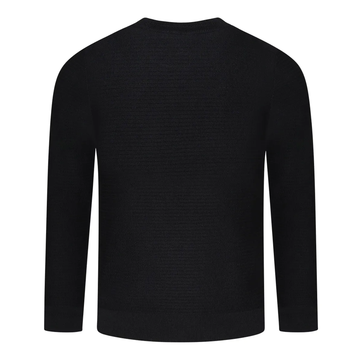 Boss Anion Knit Crew Neck Sweat Black