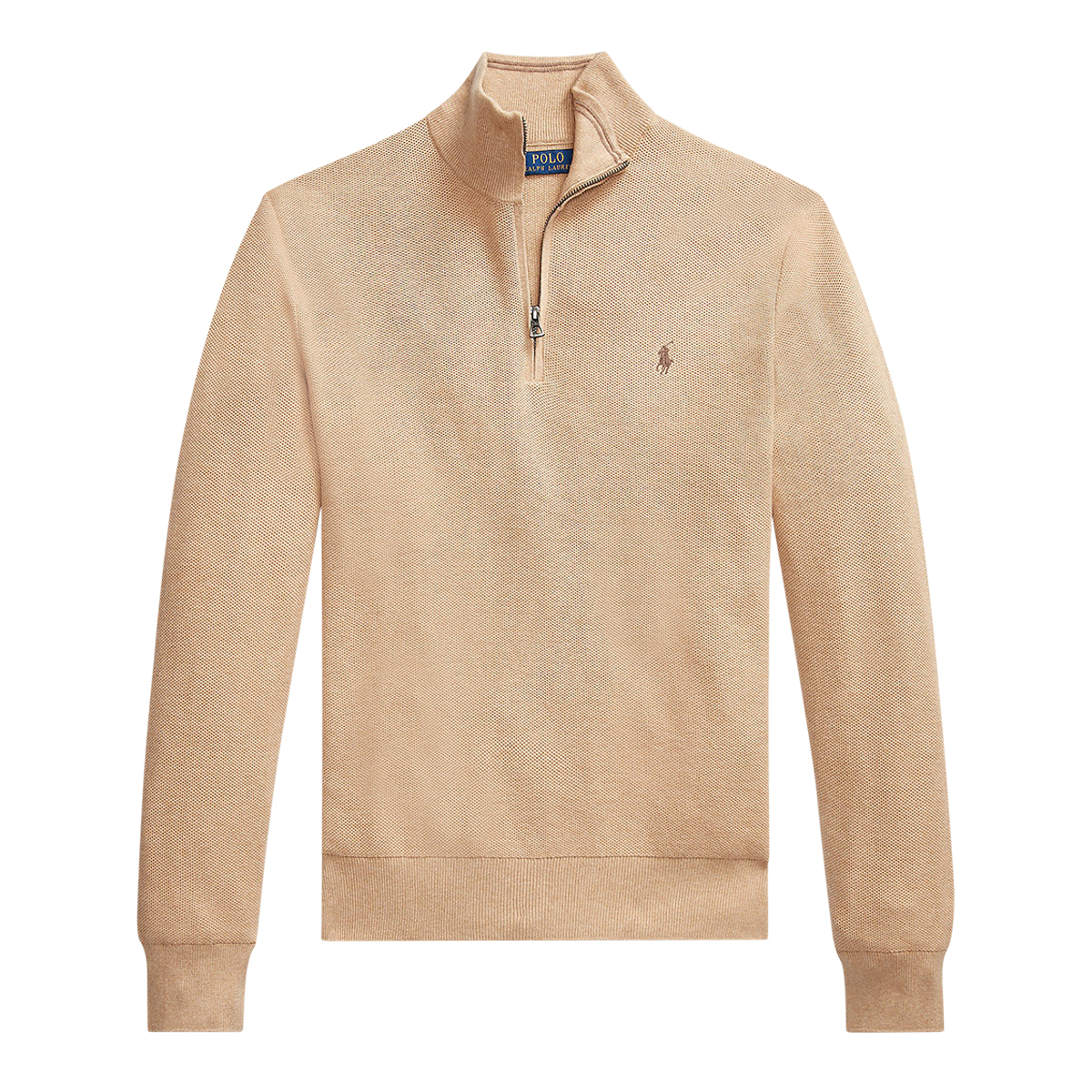 Ralph lauren half zip knit jumper new arrivals