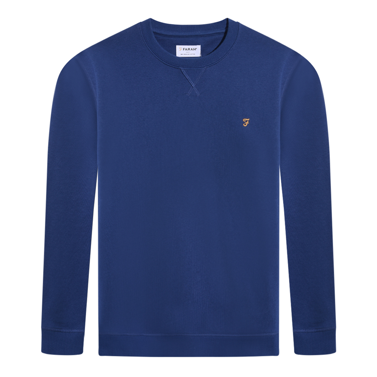 Farah Tim New Crew Sweater Blue Peony Ejmenswear Store