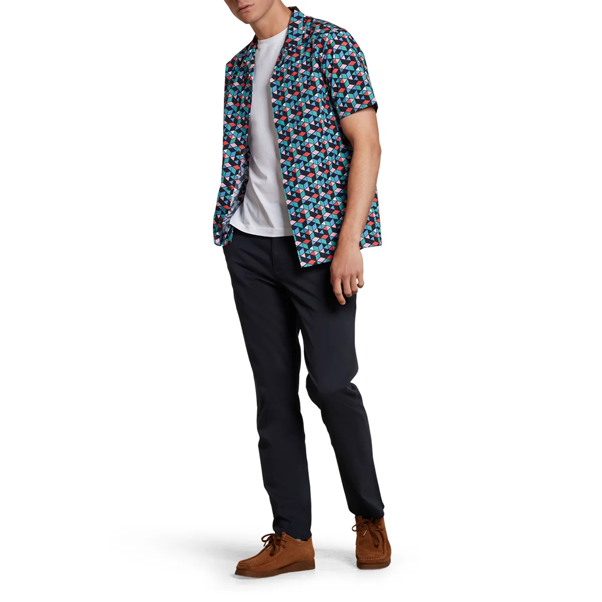 Farah Lawson Str Twill Chino True Navy