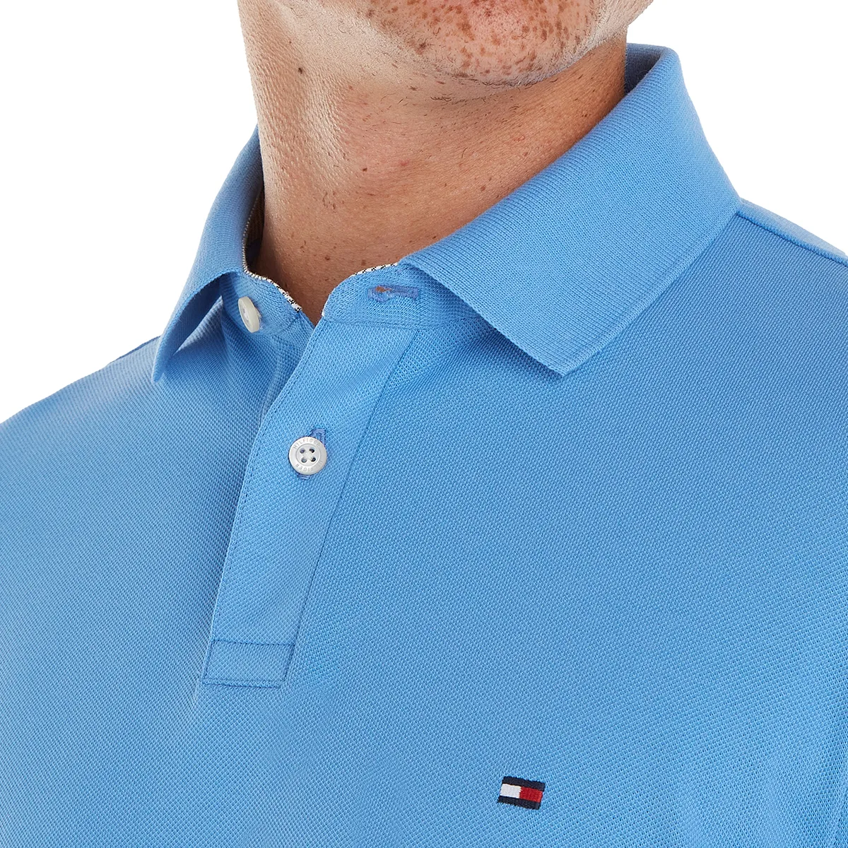 Tommy Hilfiger 1985 Reg Polo Shirt Blue Spell