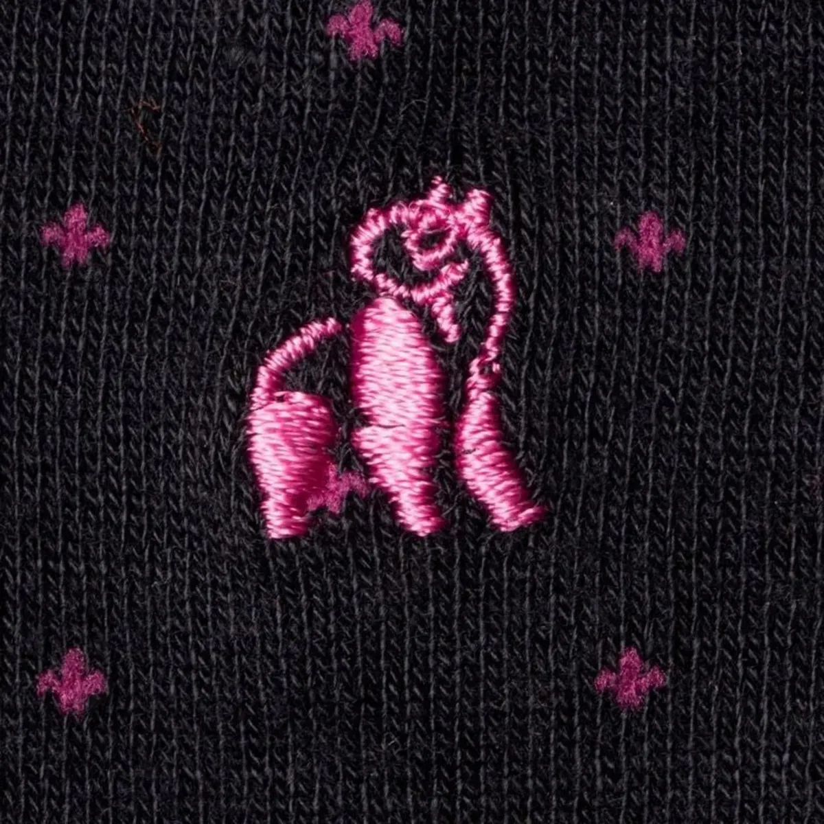 Swole Panda Spotted Pink Socks