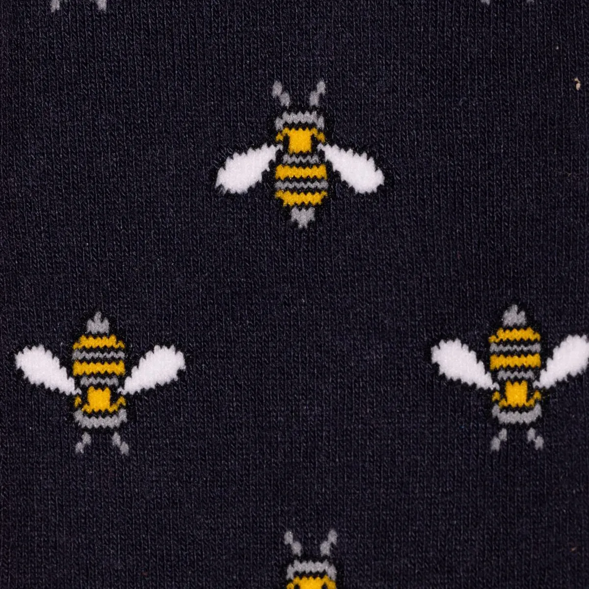 Swole Panda Bumblebee Socks Navy