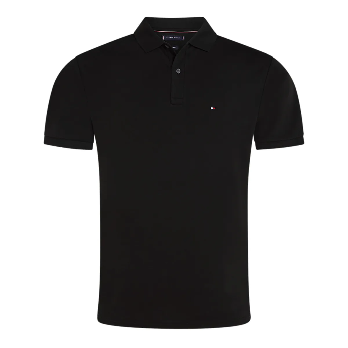 Tommy Hilfiger Liquid Cotton Polo Shirt Black