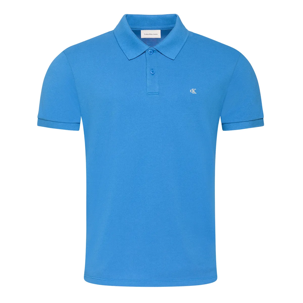 Calvin Klein Jeans SS Pique Polo French Blue