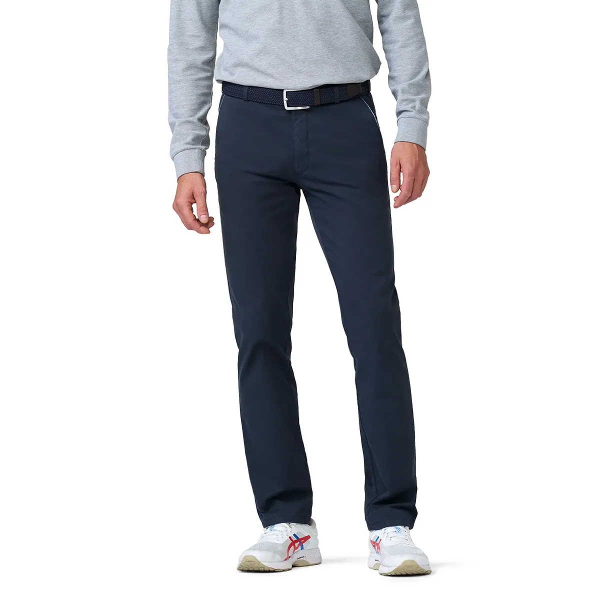Meyer Oslo Premium Stretch Chino Navy