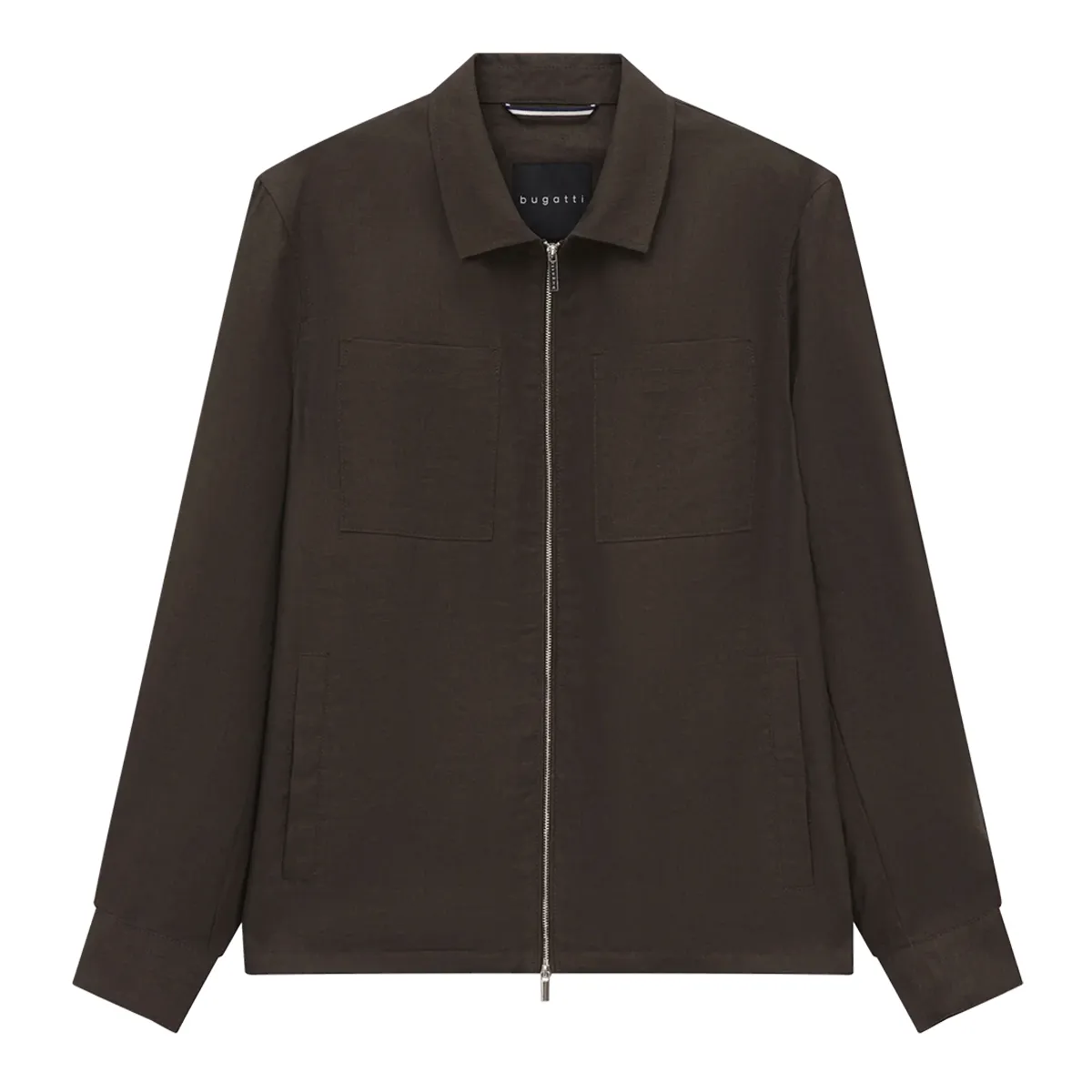 Bugatti Pure Linen Jacket Brown