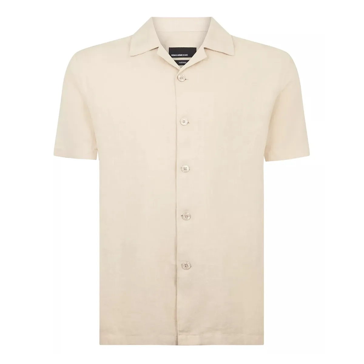 Remus Uomo SS Linen Tapered Paolo Shirt