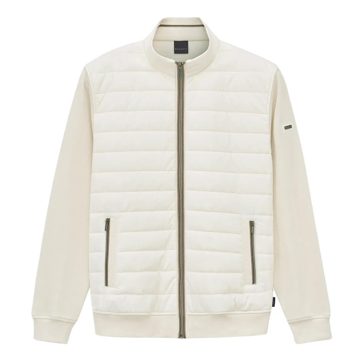 Bugatti Mix Media Jacket White