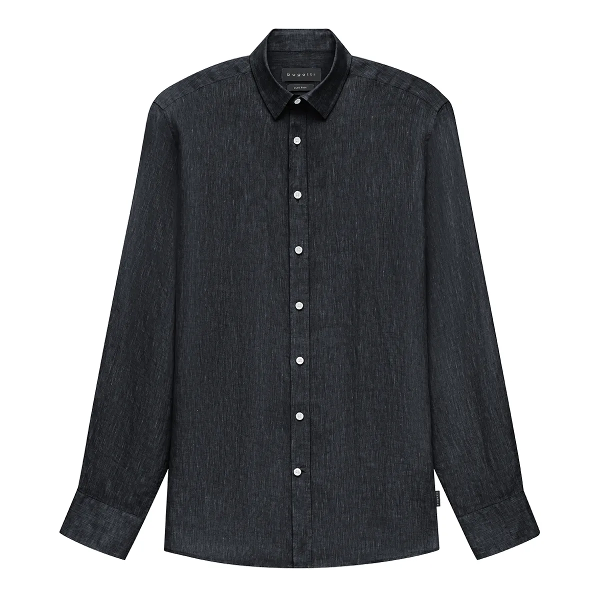 Bugatti LS Pure Linen Shirt Navy