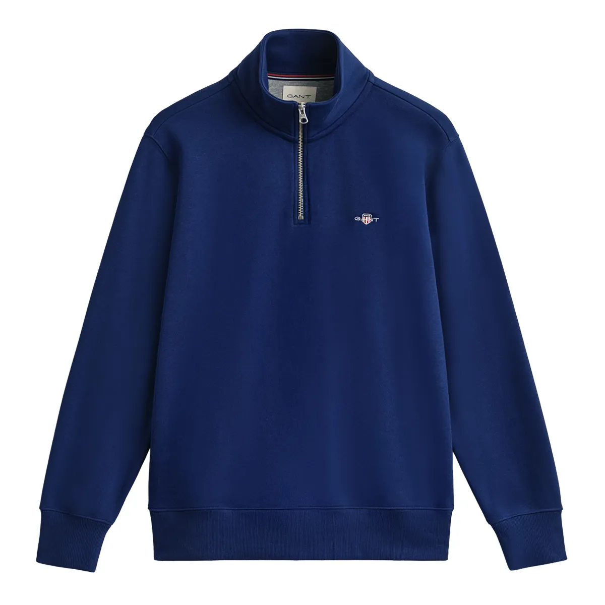Gant Reg Shield Half Zip Sweat Rich Navy