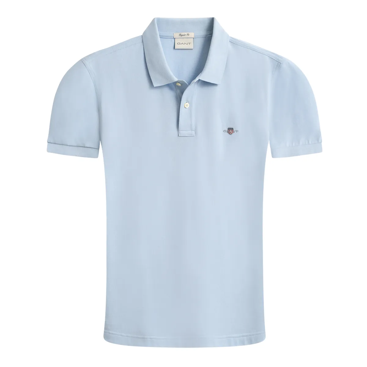 Gant Reg SS Shield Pique Polo Fresh Blue