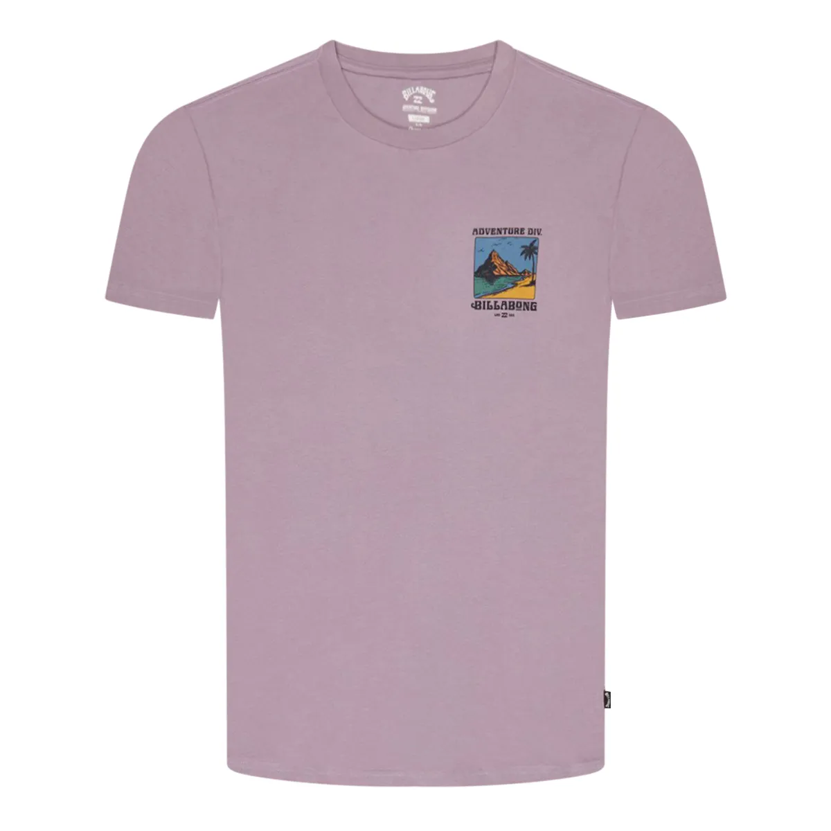 Billabong SS Post Cards T-Shirt Purple