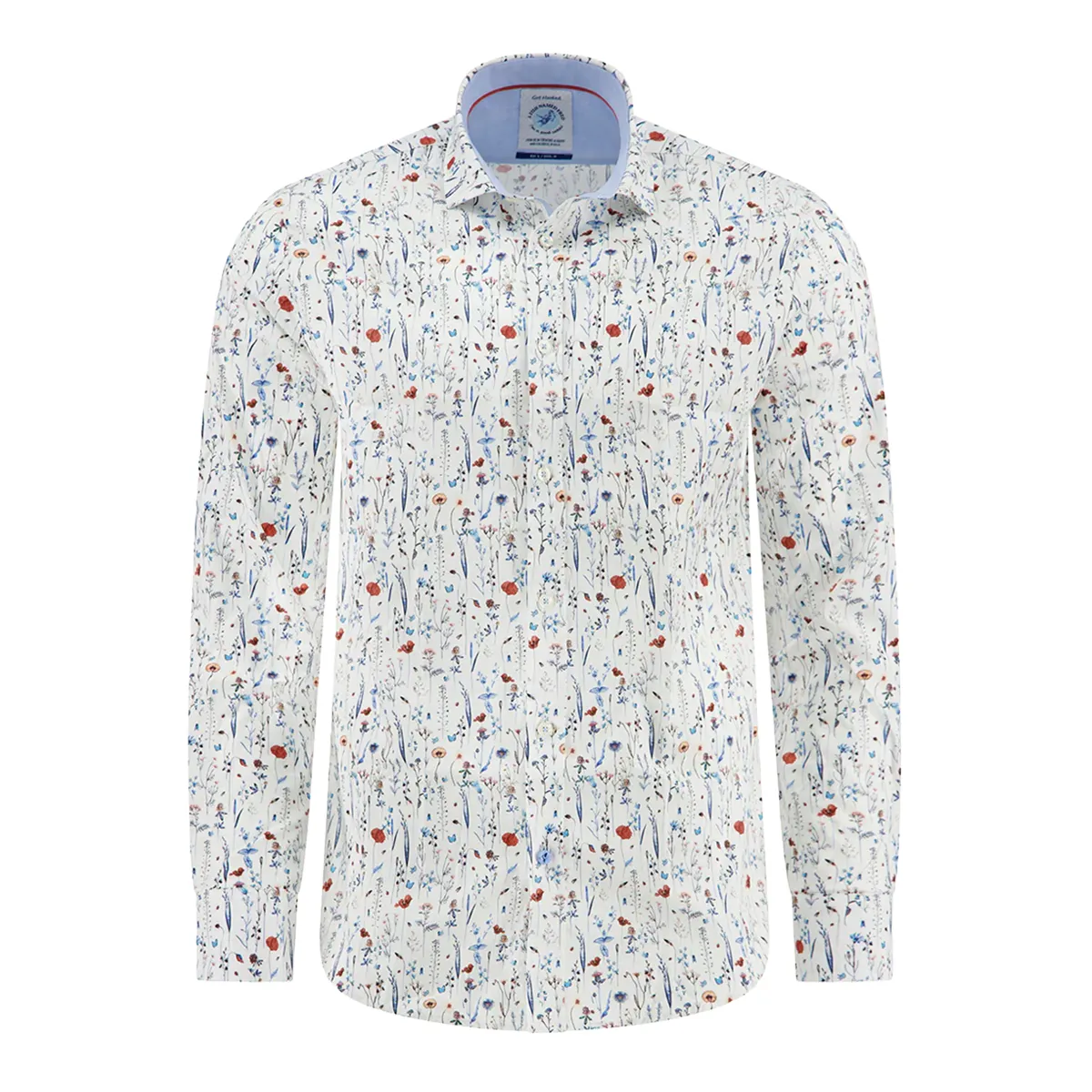 Fish Named Fred Wild Flowers Shirt Multi