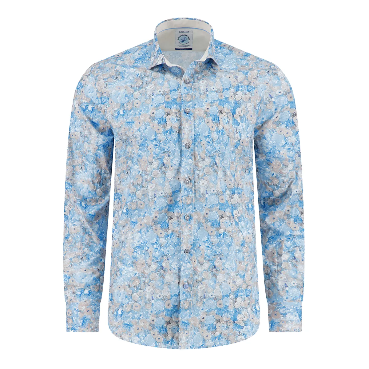 Fish Named Fred Kilmt Flower Shirt Light