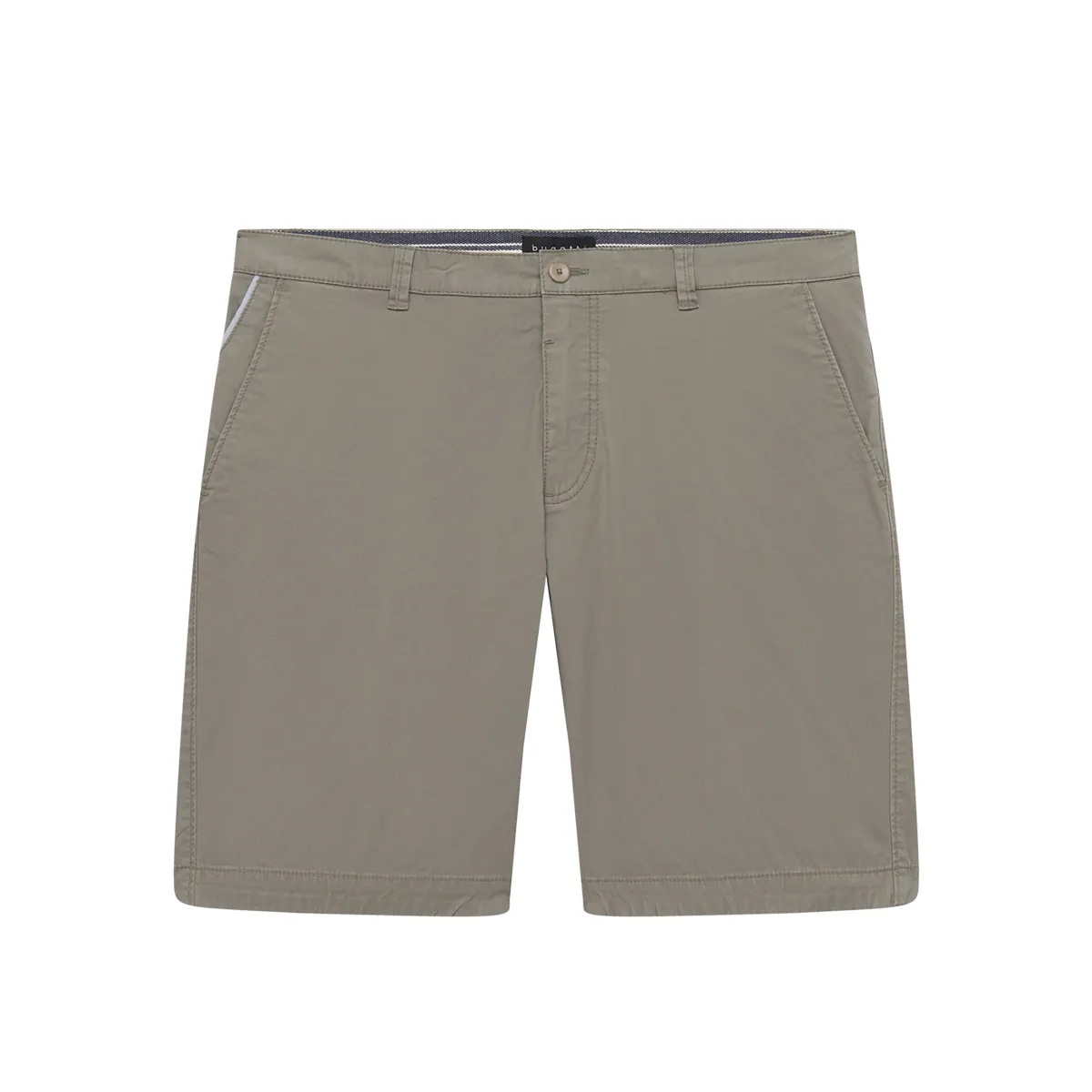 Bugatti Plain Chino Shorts Grey - 180