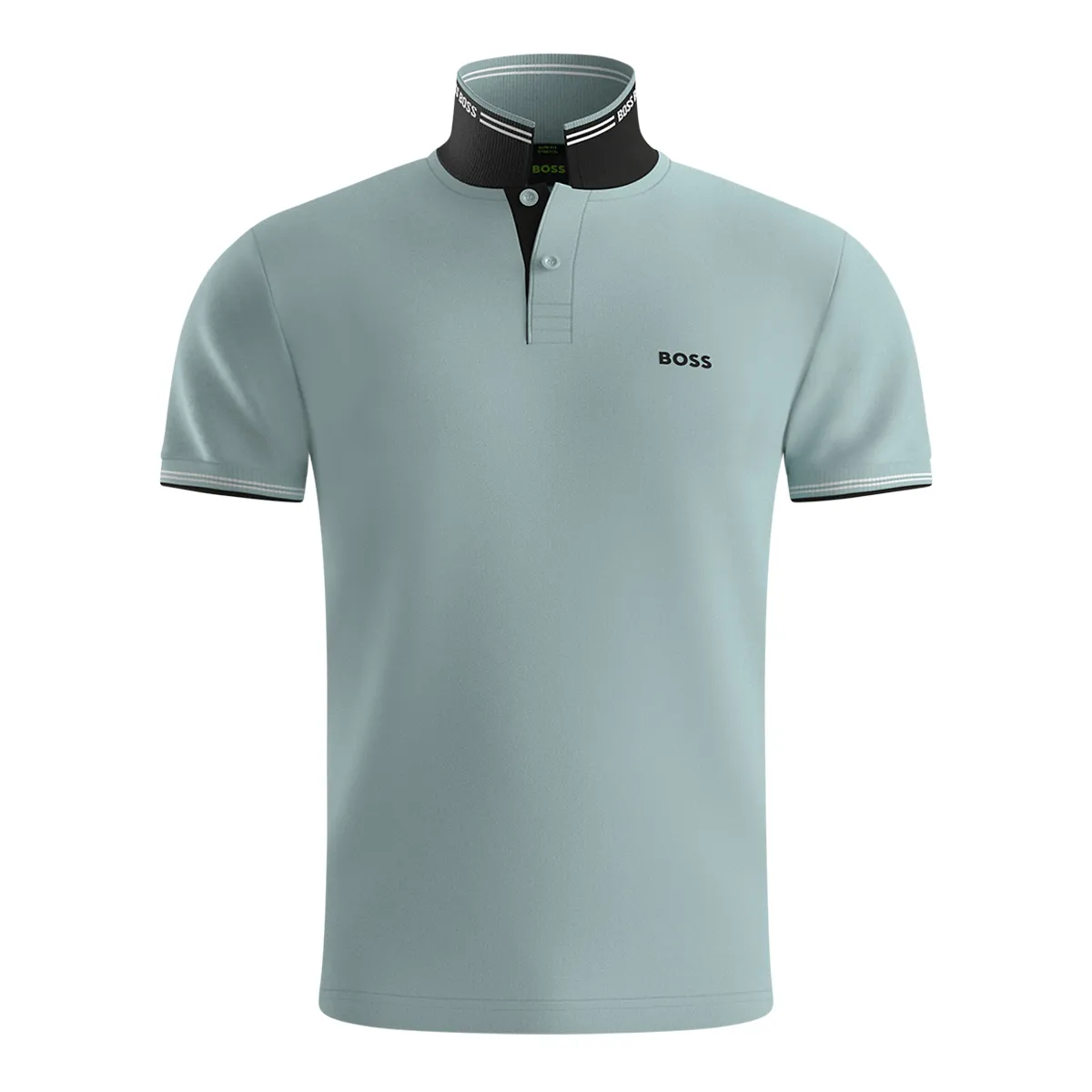 Boss Paul Polo Shirt Turquoise S448