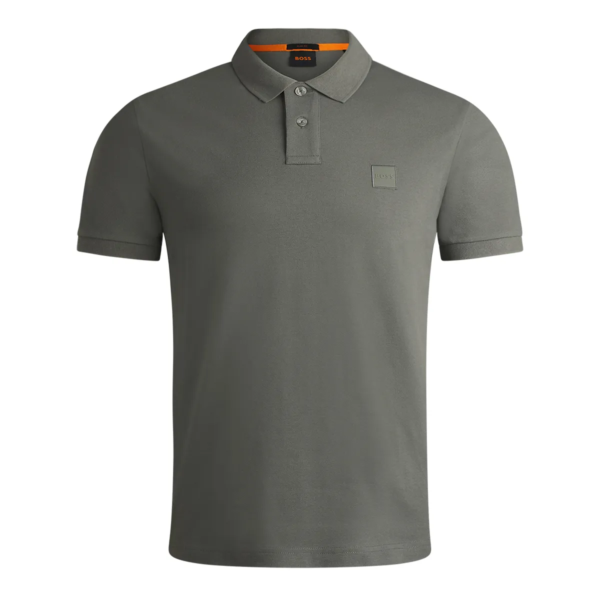 Boss Passenger Polo Shirt Open Dark Grey - 076