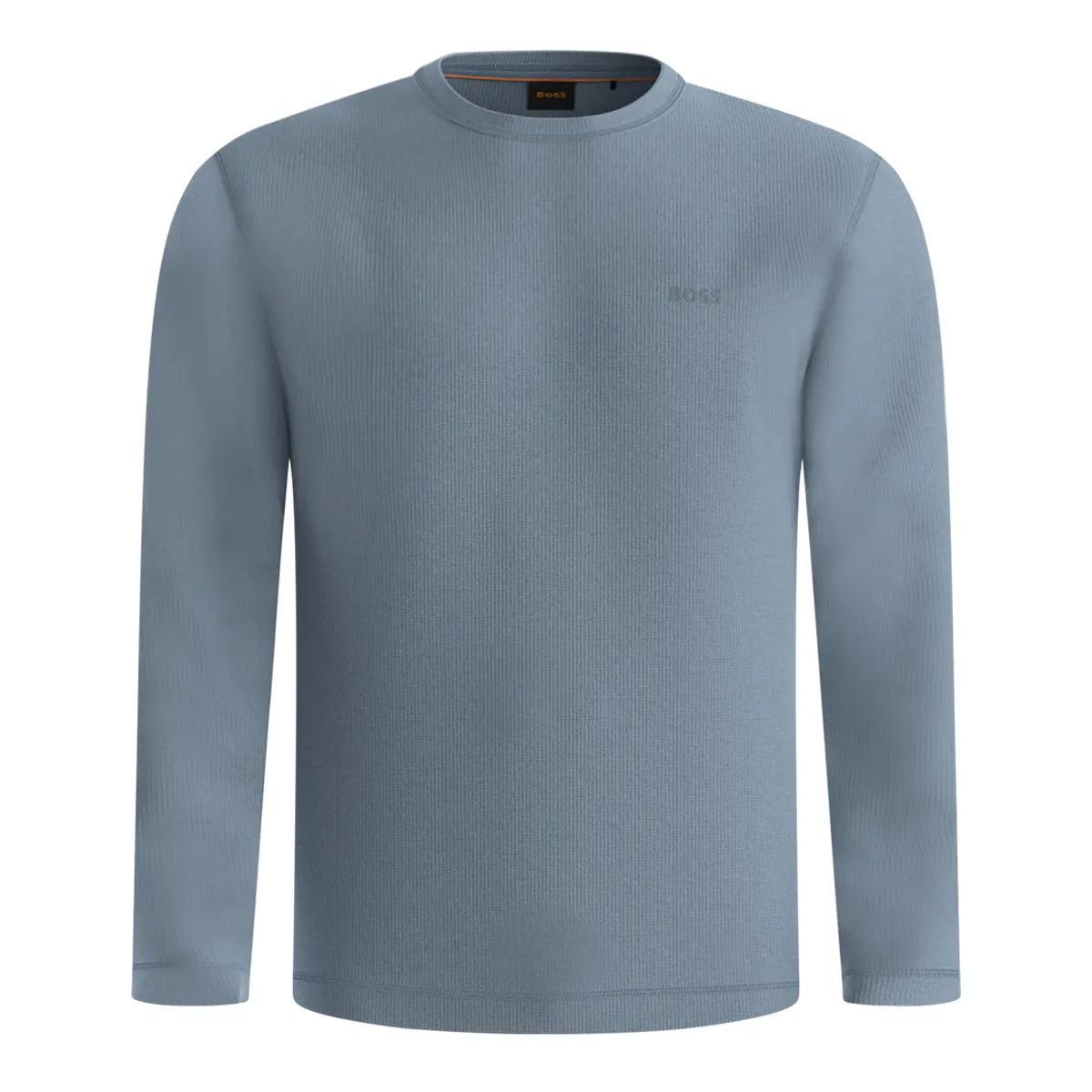 Boss LS Tempesto T-Shirt Light Pastel Blue 458s