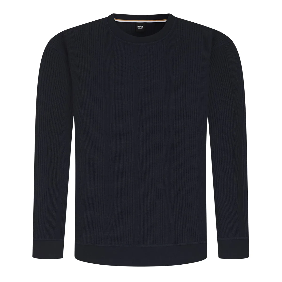 Boss Structured Sweatshirtt Dark Blue