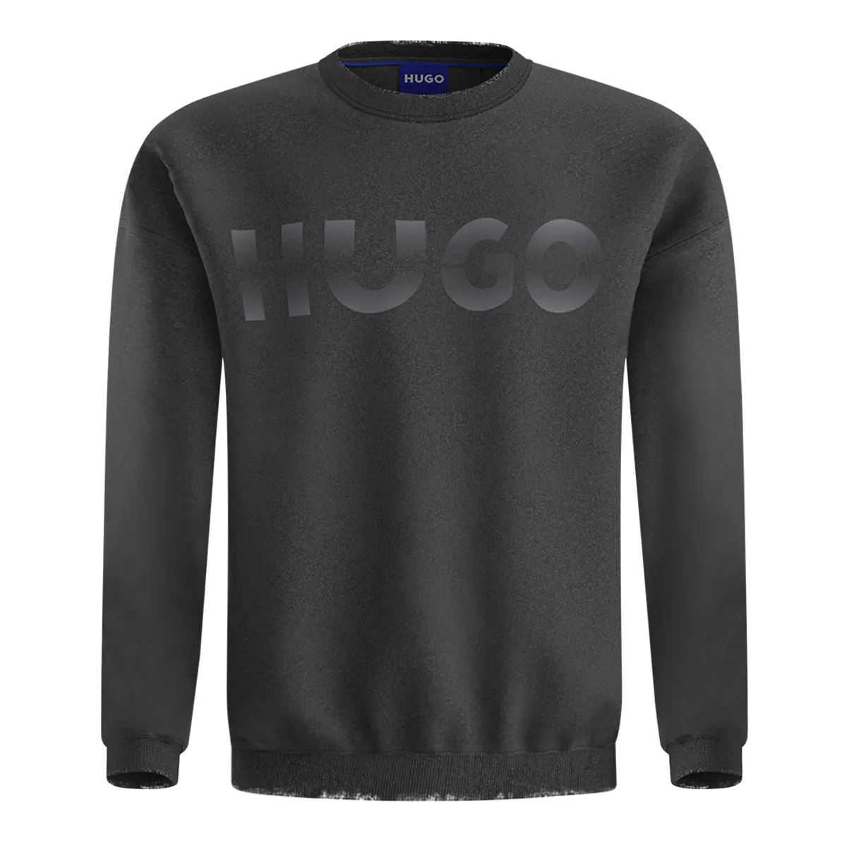 Hugo Blue Nenzyew Crew Neck Sweat Grey