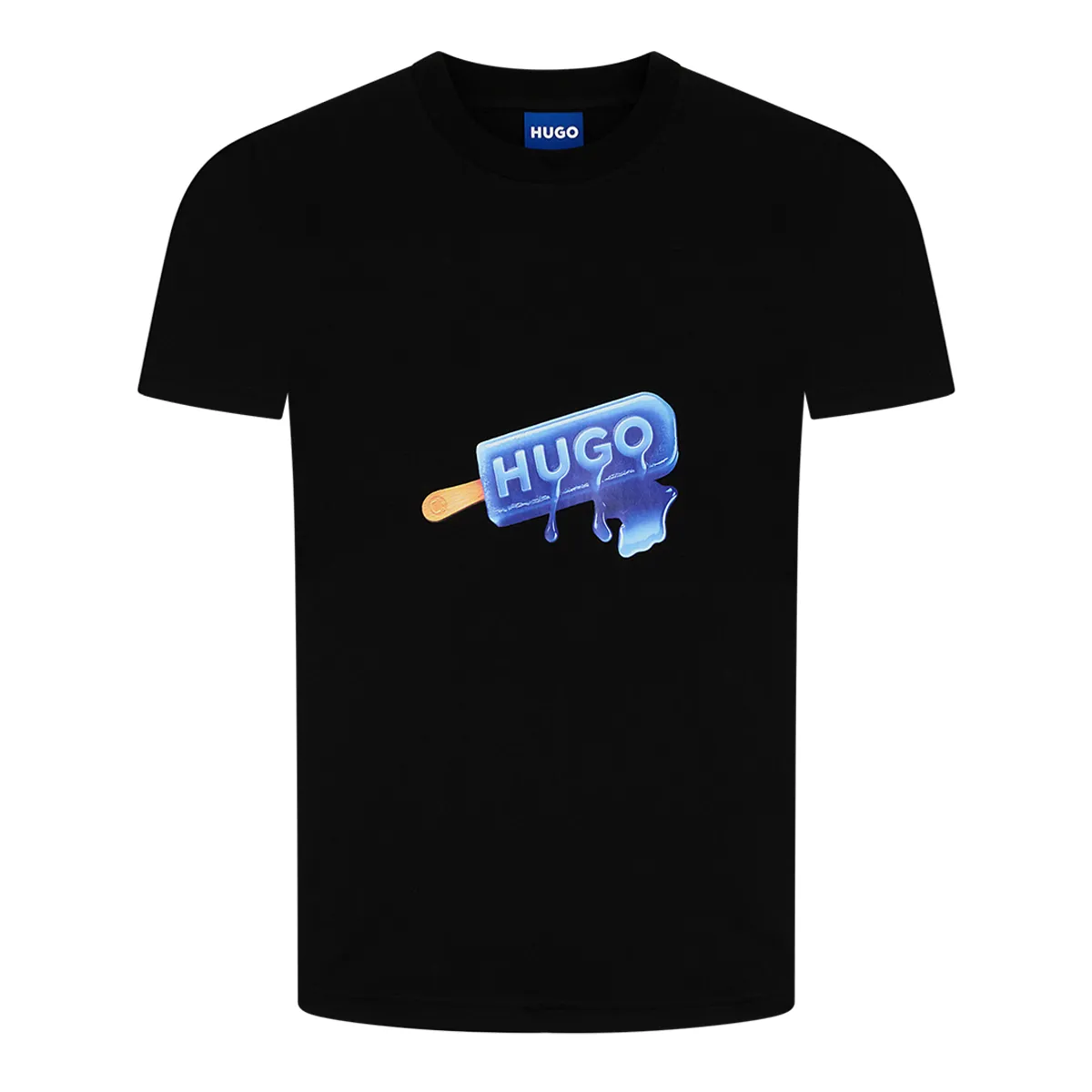 Hugo Blue Noglasy T-Shirt Black