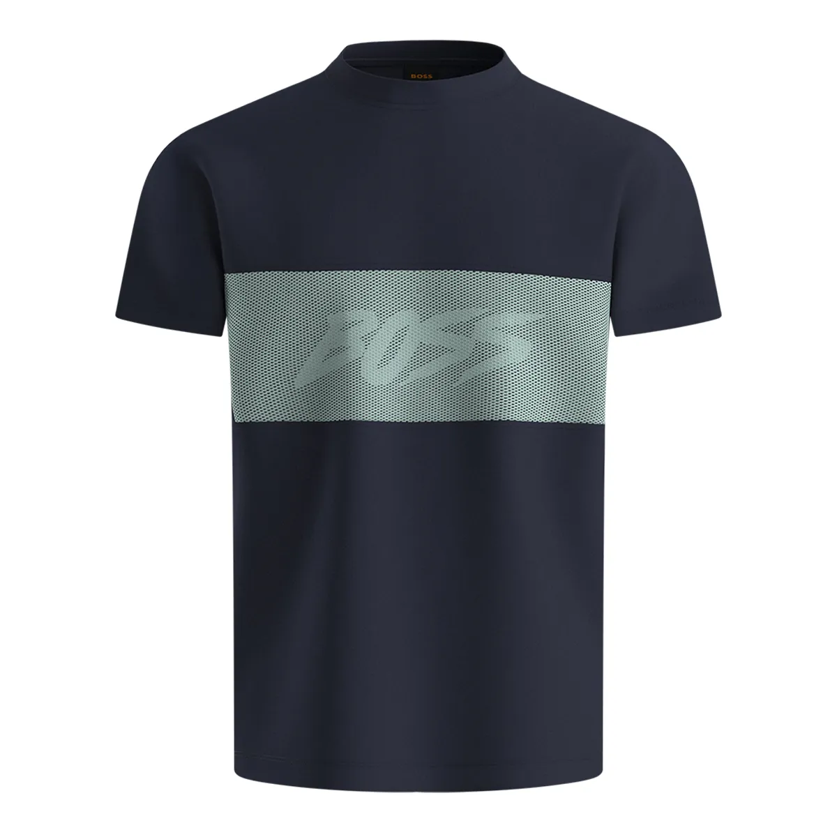 Boss Te BayMesh T-Shirt Dark Blue