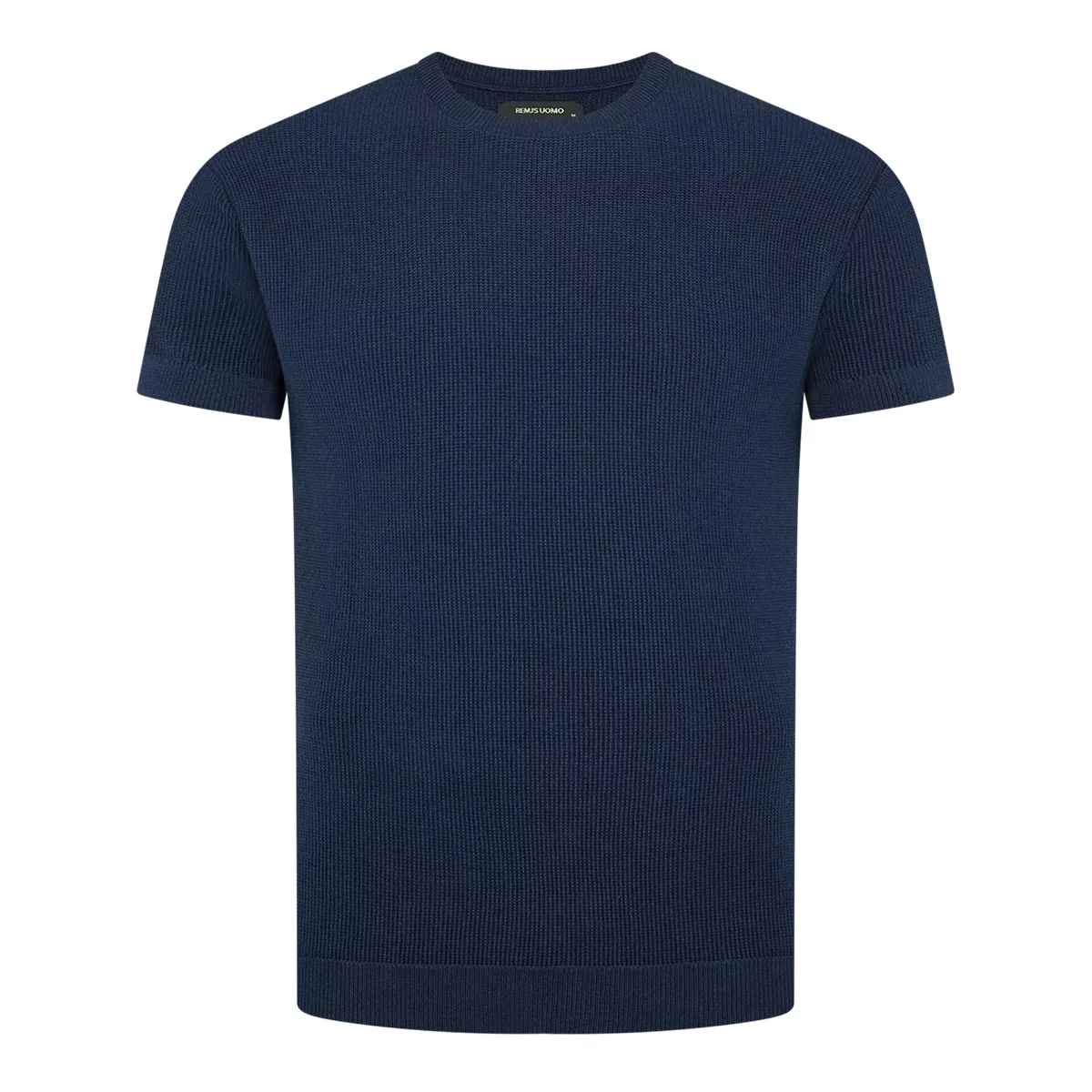 Remus Uomo SS Knit Crew Neck Sweat Navy - 78