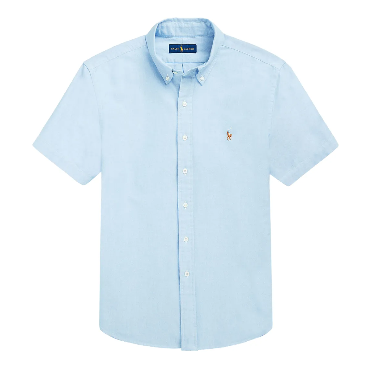 Ralph Lauren SS Small Logo Sport Shirt Blue - 001