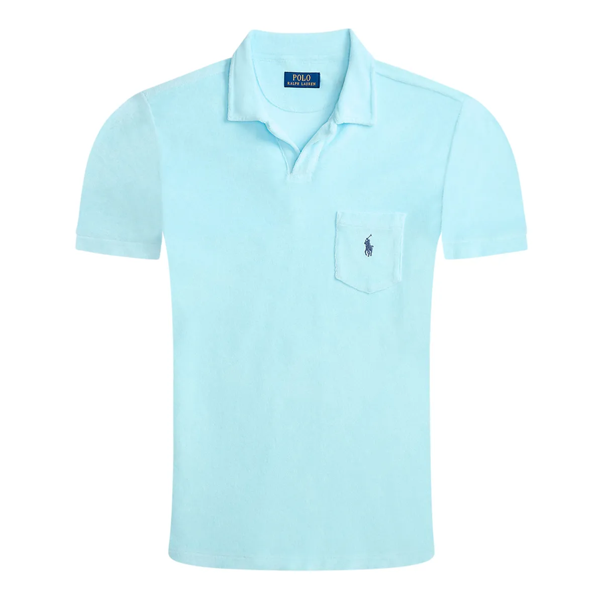 Ralph Lauren SS Knit Small Logo Polo Soft Aqua