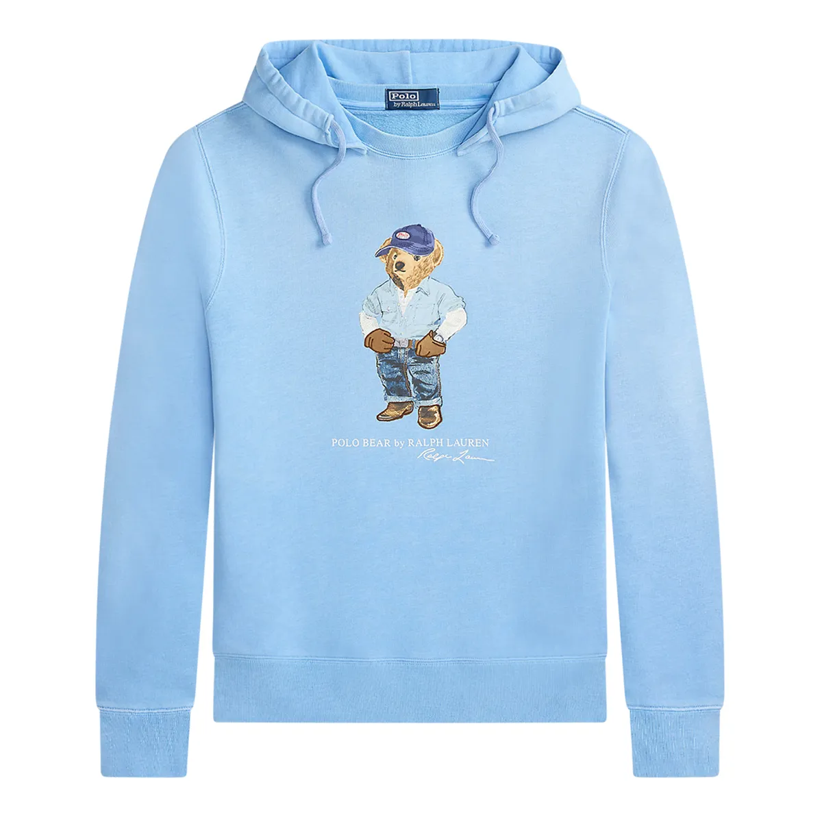 Ralph Lauren Knit Teddy Bear Logo Hoodie - 001