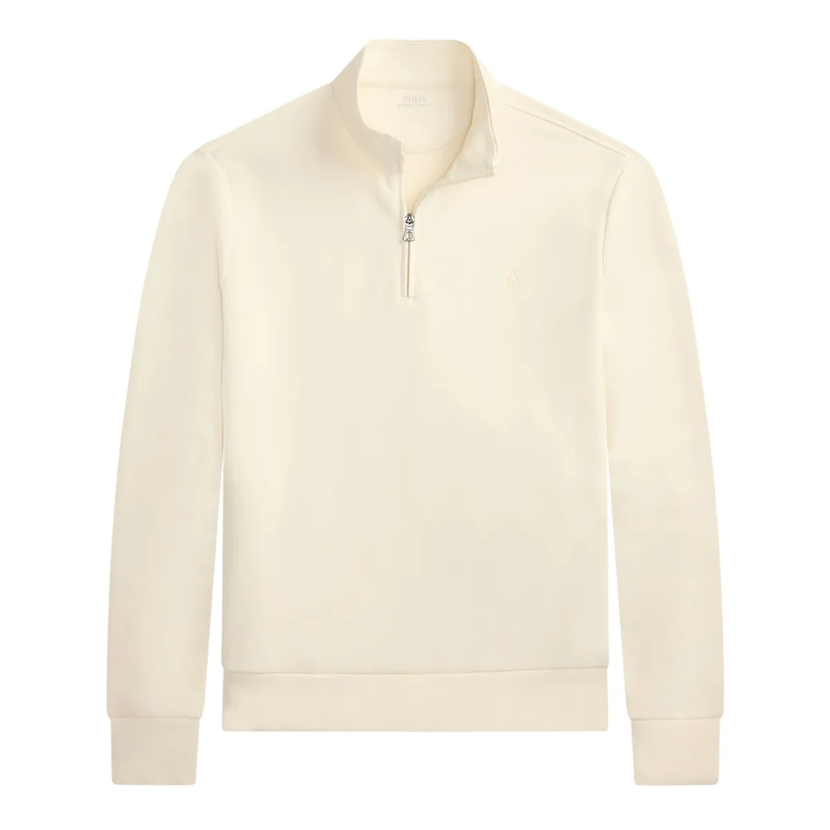 Ralph Lauren Small Logo Half Zip Sweat Cream - 003