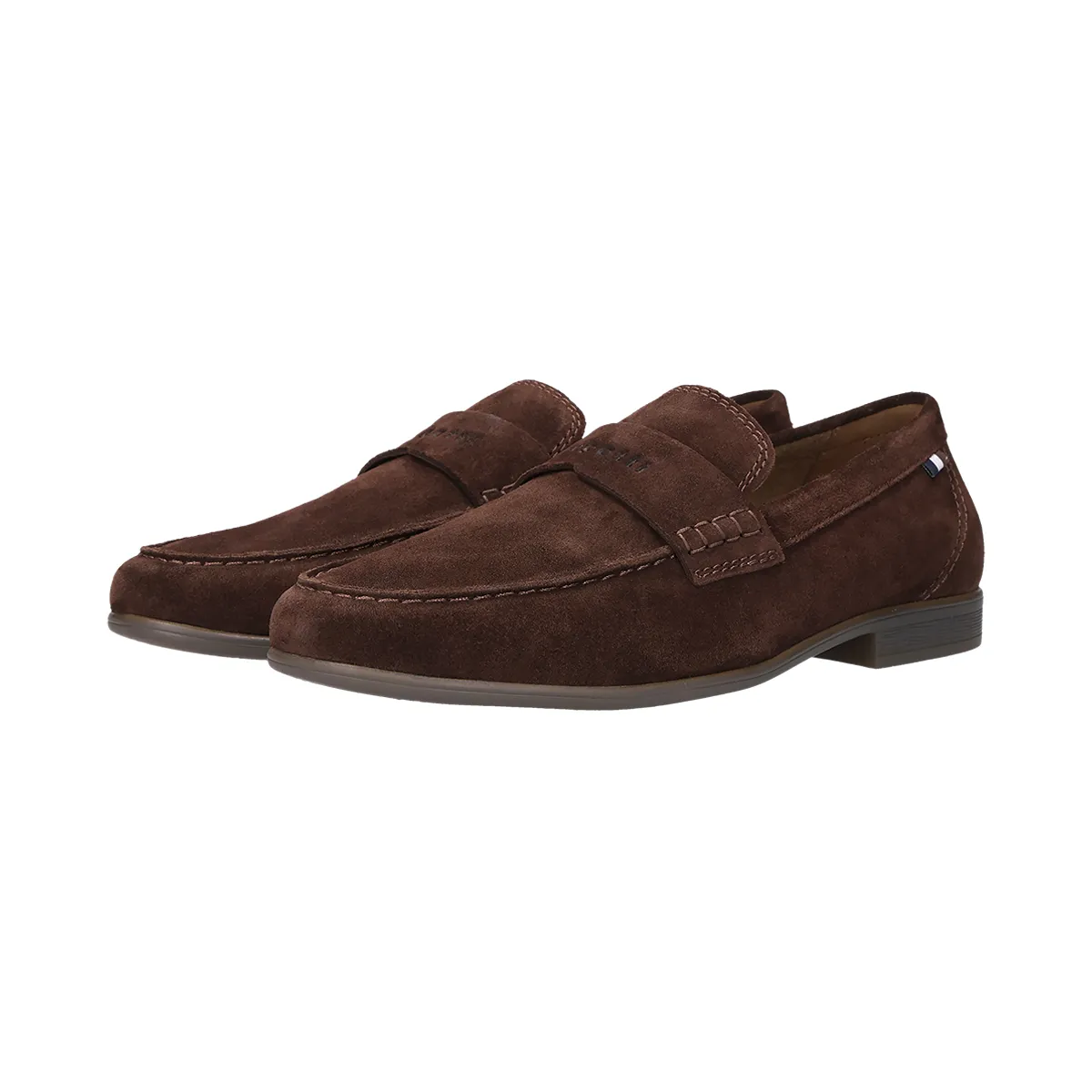 Bugatti Casual Suede Loafer Dark Brown - 6100
