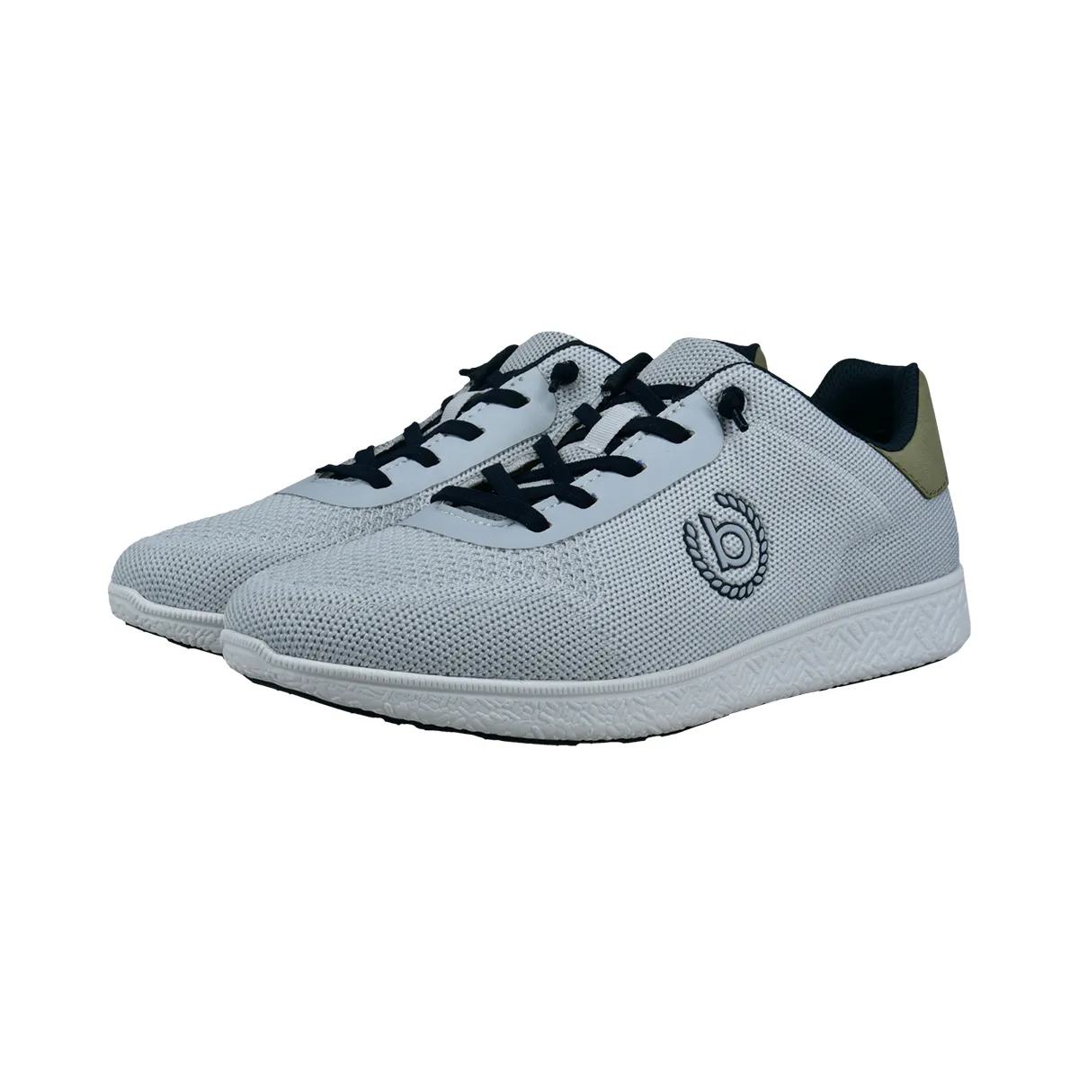 Bugatti Mesh Casual Trainer White - 2000