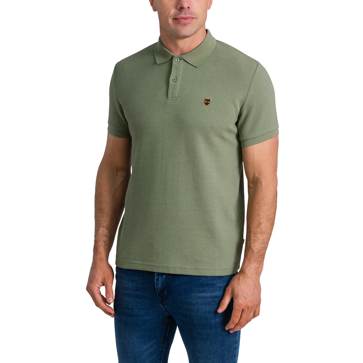 XV Kings SS Barrhaven Polo Shirt Evergreen