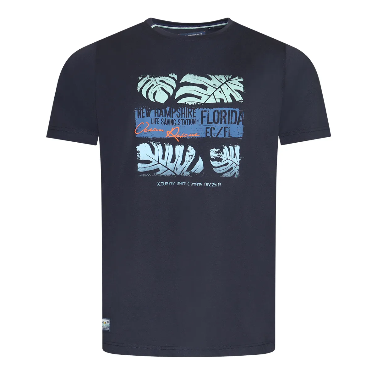 Sea Barrier SS Belzie T-Shirt Dark Blue